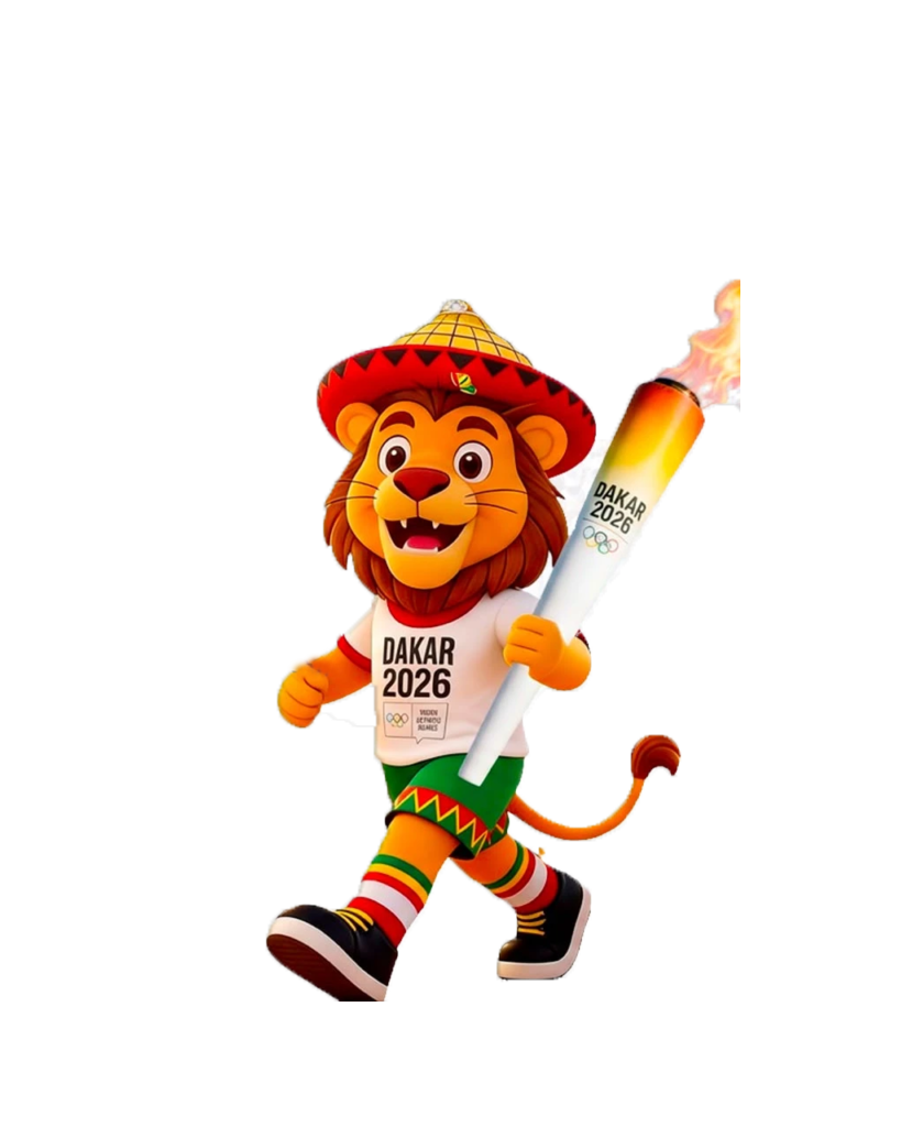 Mascotte JOJ Dakar 2026